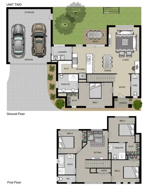 Third view of Homely townhouse listing, 2/28 Renown Street, Burwood VIC 3125