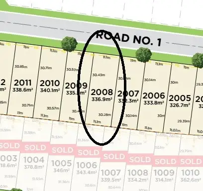 Main view of Homely land listing, Lot 2008 "Lotus" Hambledon Road, The Ponds NSW 2769