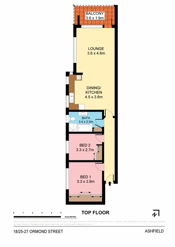 Seventh view of Homely apartment listing, 18/25 Ormond Street, Ashfield NSW 2131