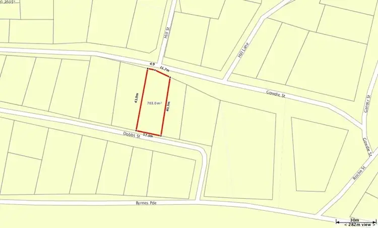 Main view of Homely land listing, 11 Dobbs Street, Mount Morgan QLD 4714