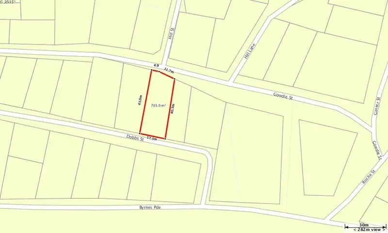 Main view of Homely land listing, 11 Dobbs Street, Mount Morgan QLD 4714