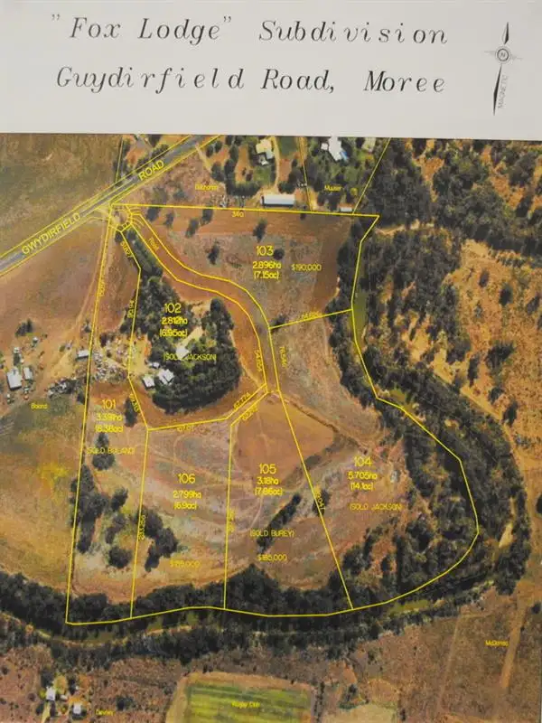 Main view of Homely land listing, 106 Fox Lodge Subdivision, Moree NSW 2400