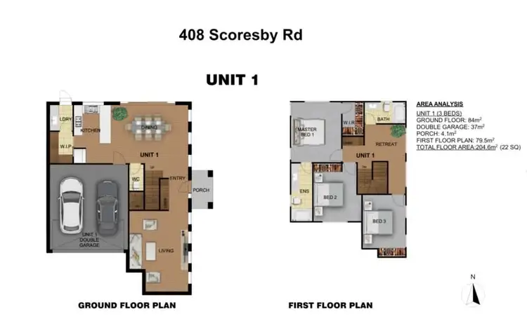 Sixth view of Homely townhouse listing, 1/408 Scoresby Road, Ferntree Gully VIC 3156