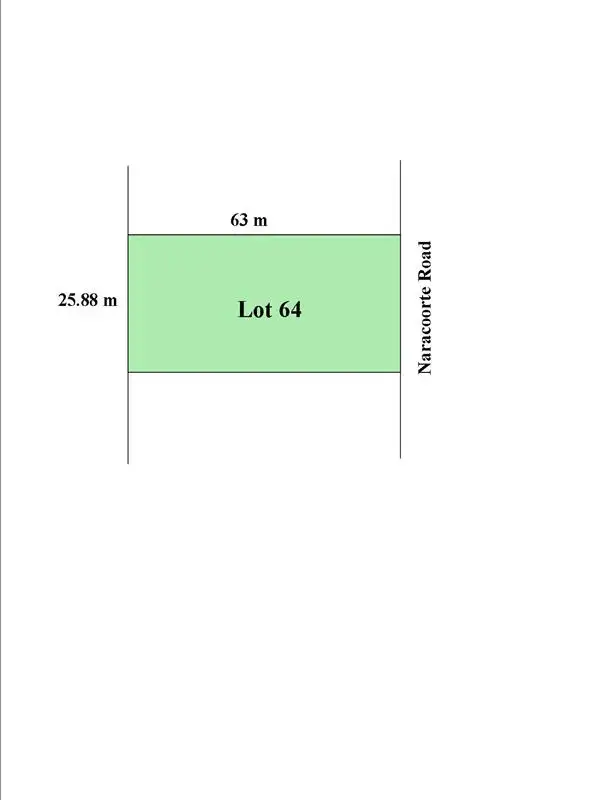 Main view of Homely land listing, Lot 64 Naracoorte Road, Bordertown SA 5268