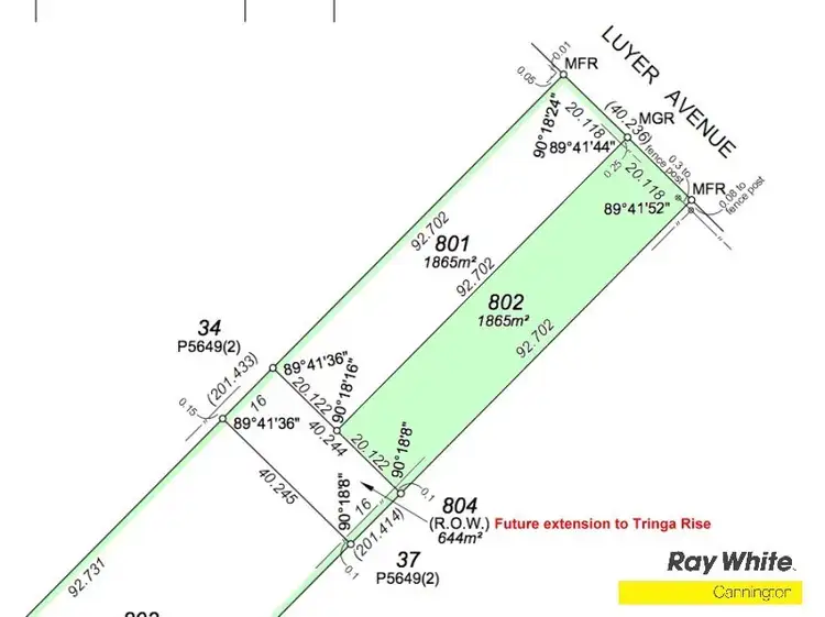 Second view of Homely land listing, 67 Luyer Avenue, East Cannington WA 6107