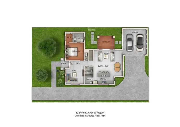 Second view of Homely townhouse listing, 1and2/32 Bennett Avenue, Mount Waverley VIC 3149