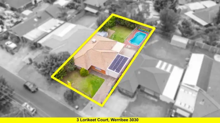 Third view of Homely house listing, 3 Lorikeet Court, Werribee VIC 3030
