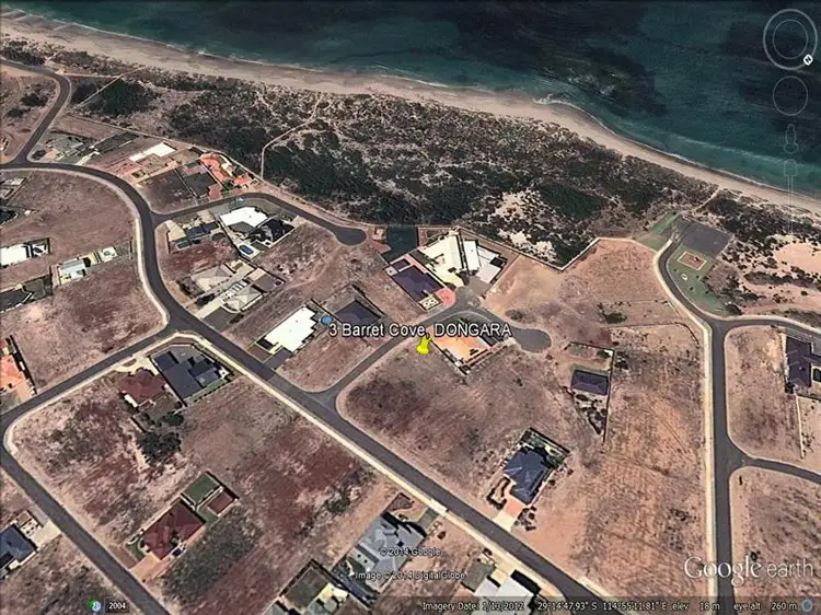 Main view of Homely land listing, 3 Barrett Cove, Dongara WA 6525