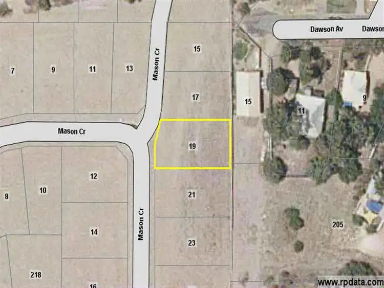 Second view of Homely land listing, 19 Mason Crescent, Port Denison WA 6525