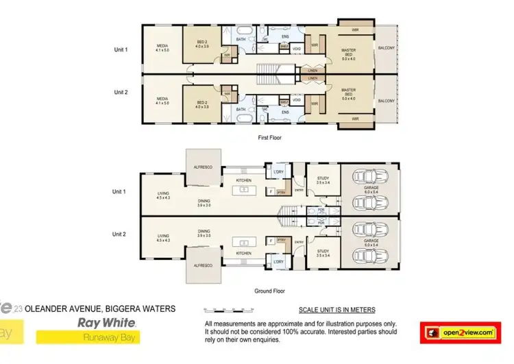 Second view of Homely other listing, 1 and 2/23 Oleander Avenue, Biggera Waters QLD 4216