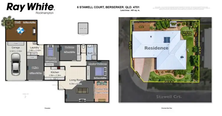 Second view of Homely house listing, 6 Stawell Court, Berserker QLD 4701