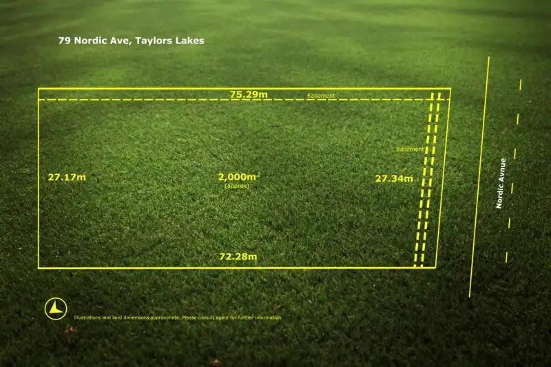 Main view of Homely land listing, 79 Nordic Avenue, Taylors Lakes VIC 3038