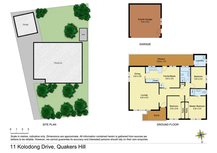 Main view of Homely house listing, 11 Kolodong Drive, Quakers Hill NSW 2763
