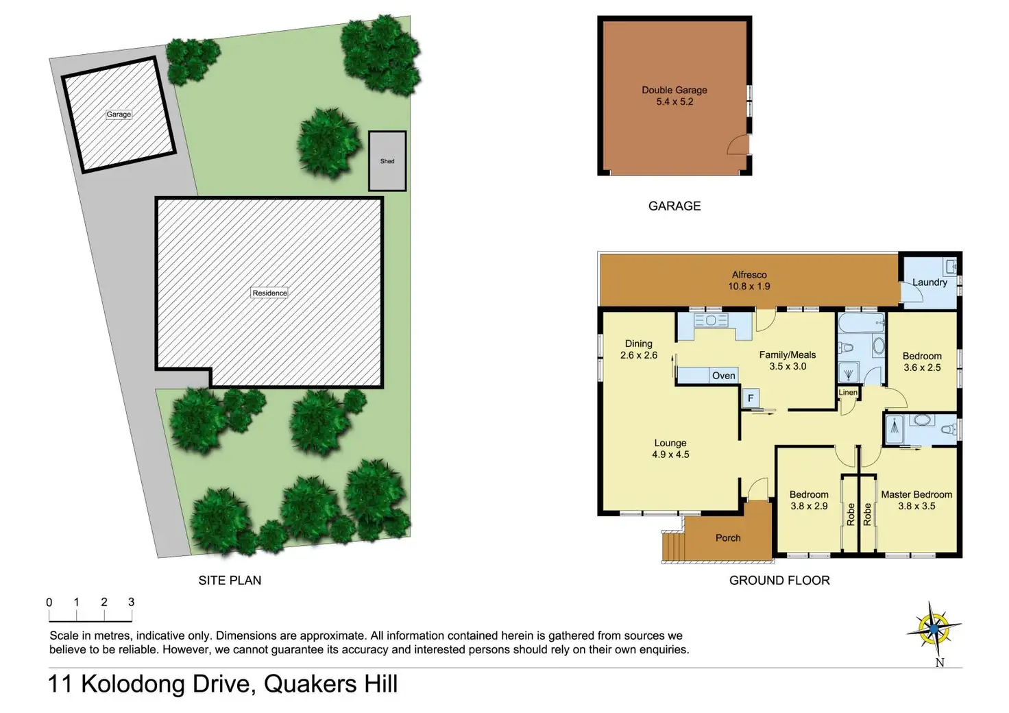 Main view of Homely house listing, 11 Kolodong Drive, Quakers Hill NSW 2763
