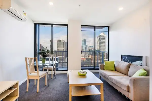 Third view of Homely apartment listing, 2706/350 William Street, Melbourne VIC 3000