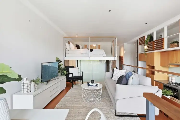 Second view of Homely studio listing, 306/82 Abercrombie Street, Chippendale NSW 2008