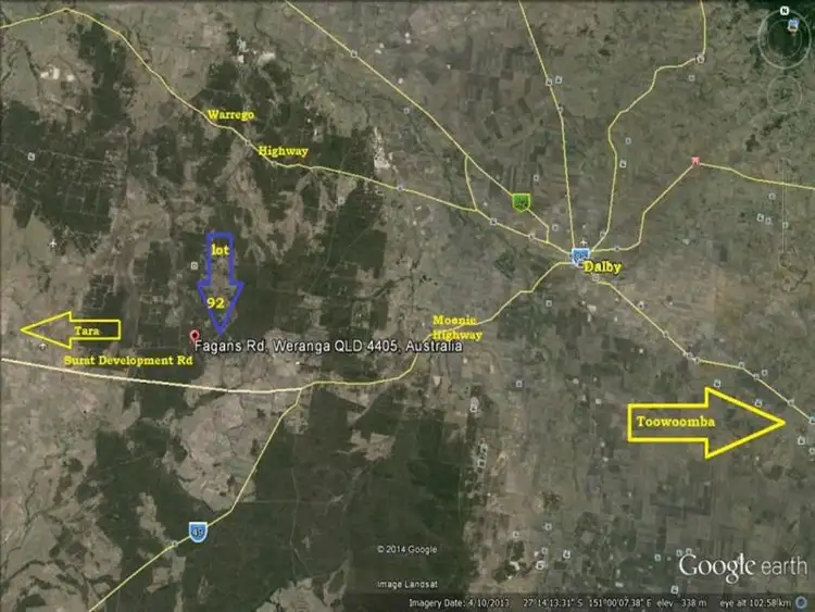 Seventh view of Homely land listing, Lot 92 Fagans Road, Weranga QLD 4405