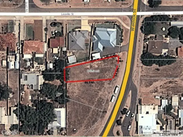 Second view of Homely land listing, 27 Waldeck Street, Dongara WA 6525