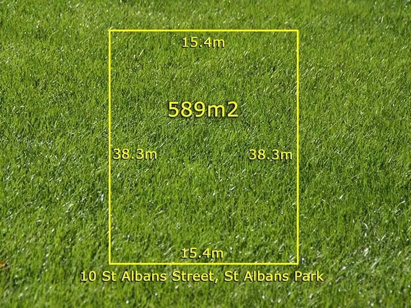 Main view of Homely land listing, 10 St Albans Street, St Albans Park VIC 3219