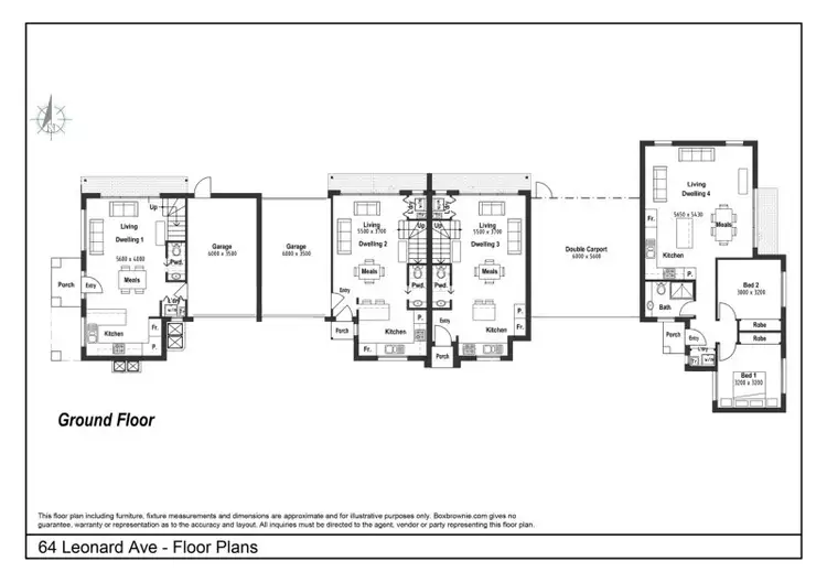 Second view of Homely house listing, 64 Leonard Avenue, Glenroy VIC 3046