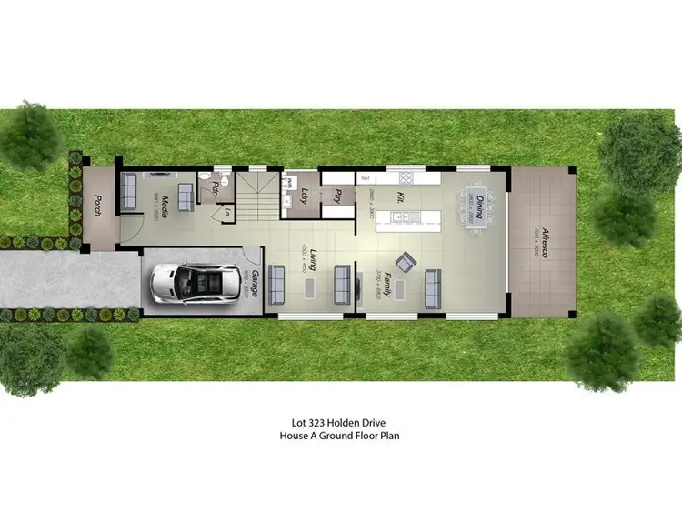 Third view of Homely house listing, Lot 323A Holden Drive, Oran Park NSW 2570
