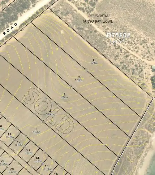 Main view of Homely land listing, Allotment 2 Blombery Road, Arno Bay SA 5603