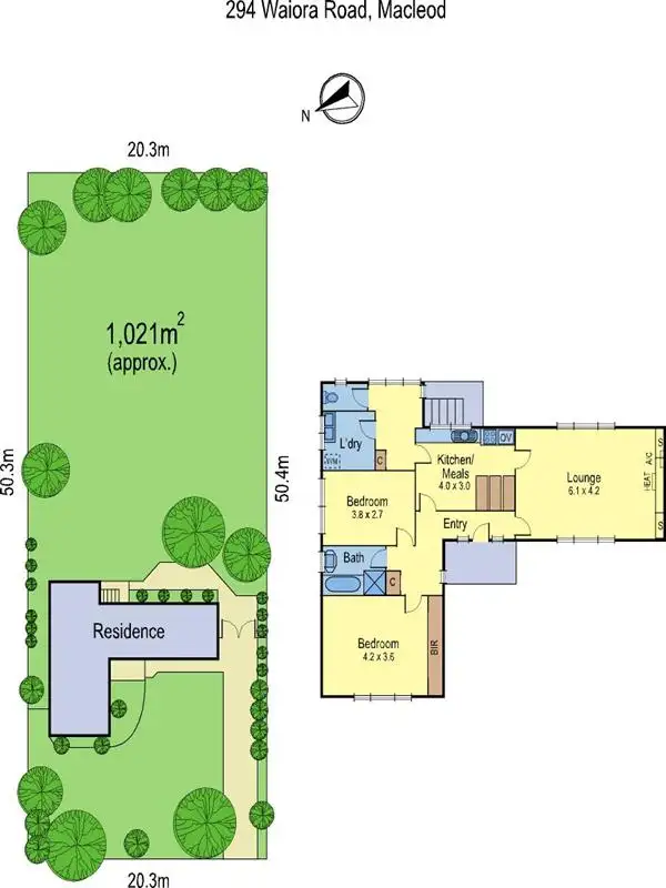 Second view of Homely house listing, 294 Waiora Road, Macleod VIC 3085