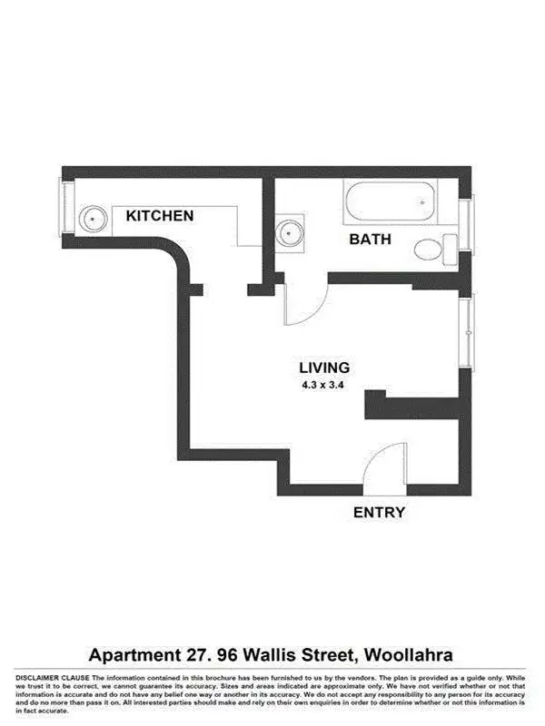 Fifth view of Homely studio listing, 27/96 Wallis Street, Woollahra NSW 2025