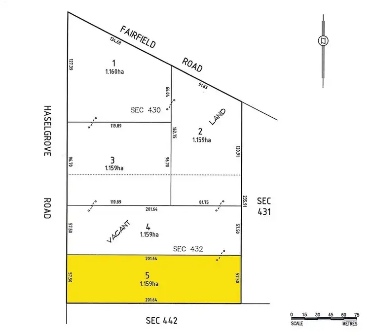 Third view of Homely land listing, Lot 5 Haselgrove Road, Kadina SA 5554