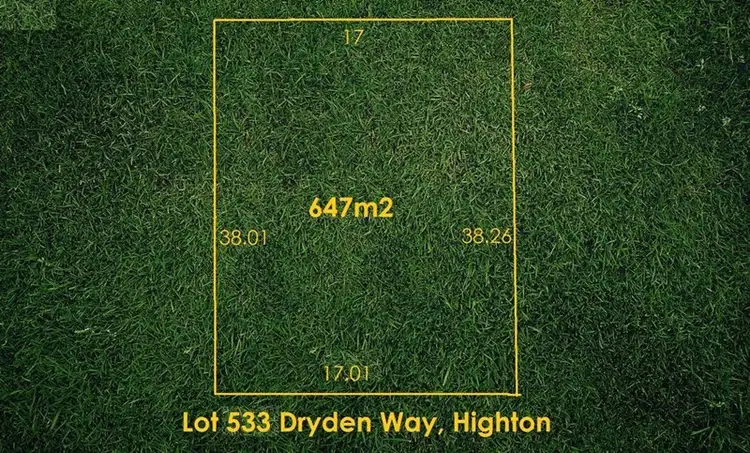 Lot 533 Dryden Way, Highton VIC 3216