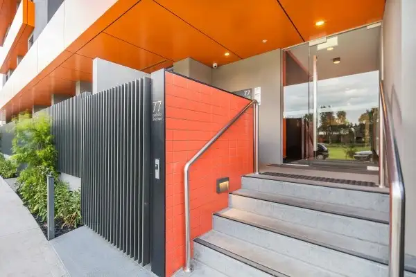 Third view of Homely apartment listing, 403/77 Galada Avenue, Parkville VIC 3052