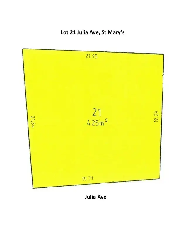 Lot 21 Julia Avenue, St Marys SA 5042