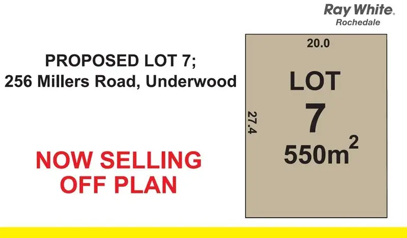 Main view of Homely land listing, Proposed Lot 7 256 Millers Road, Underwood QLD 4119