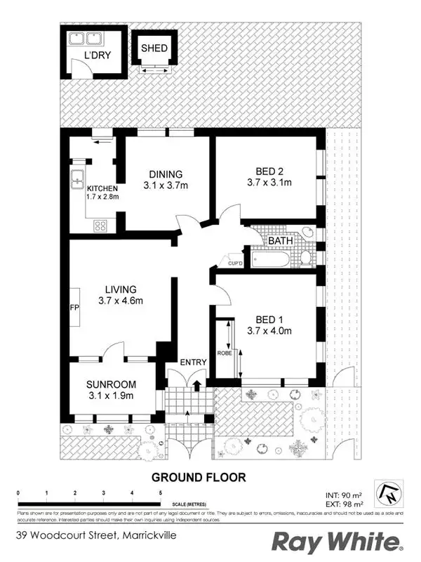 Seventh view of Homely house listing, 39 Woodcourt Street, Marrickville NSW 2204