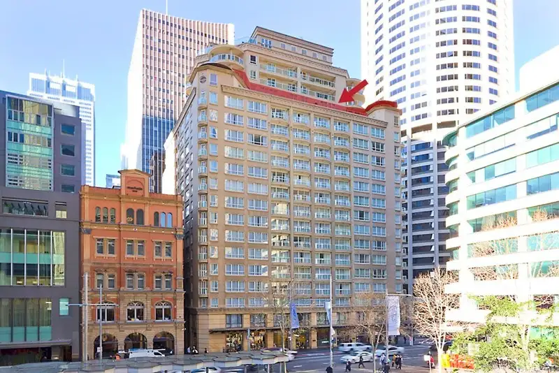 Main view of Homely apartment listing, 1602/2 Bond Street, Sydney NSW 2000