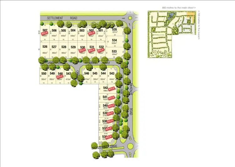 Main view of Homely land listing, Lot 504 Settlement Road, Cowes VIC 3922