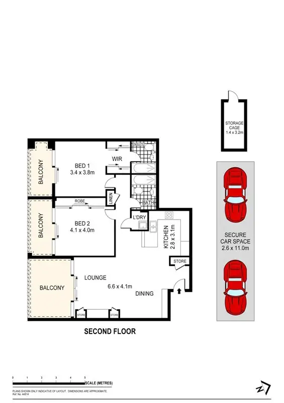 Fifth view of Homely apartment listing, 20/109 O'Riordan Street, Mascot NSW 2020