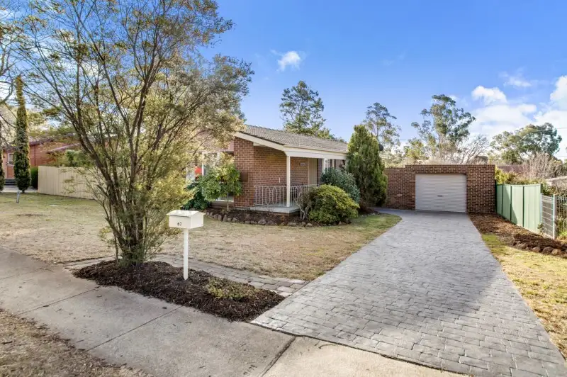 Main view of Homely house listing, 67 Lyttleton Crescent, Cook ACT 2614