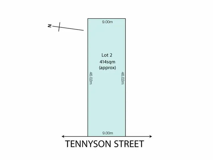 Main view of Homely land listing, Lot 2/8 Tennyson Street, Clearview SA 5085