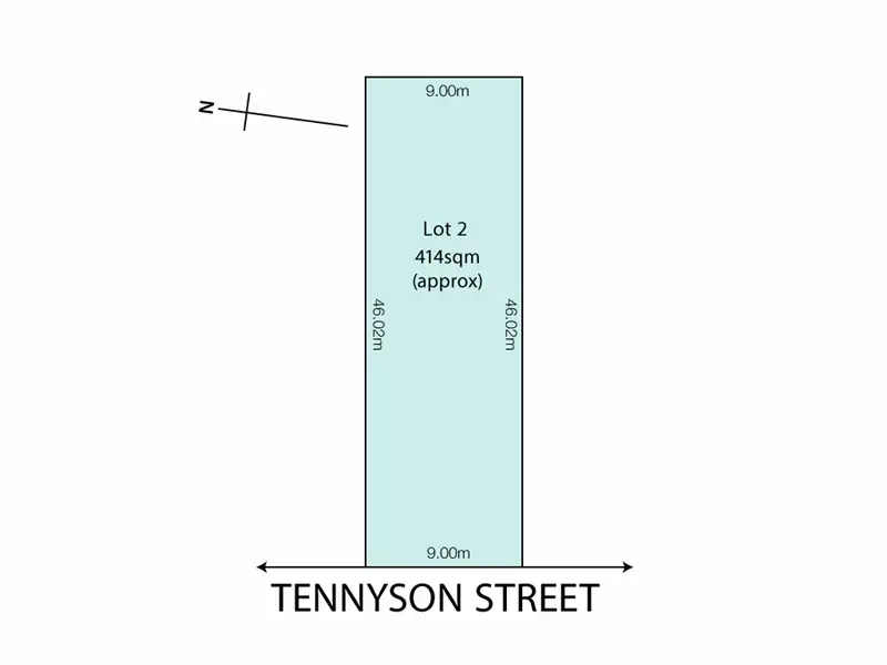 Main view of Homely land listing, Lot 2/8 Tennyson Street, Clearview SA 5085