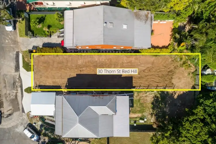 Main view of Homely land listing, 30 Thorn Street, Red Hill QLD 4059