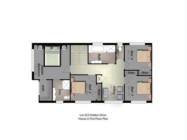 Fourth view of Homely house listing, Lot 323A Holden Drive, Oran Park NSW 2570