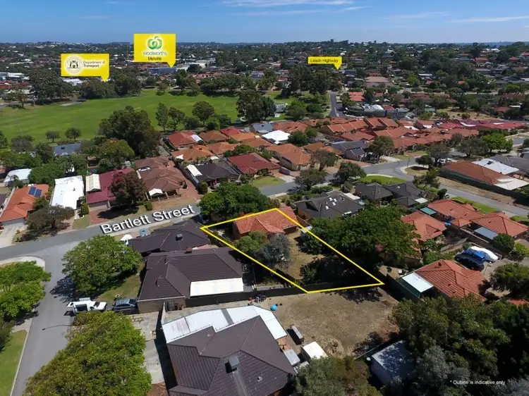 Second view of Homely house listing, 21 Bartlett Street, Willagee WA 6156