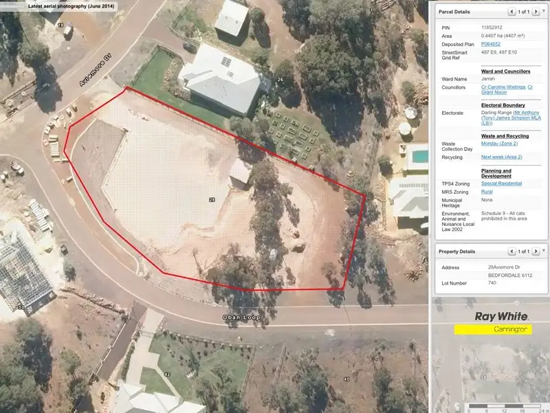 Main view of Homely land listing, 28 Aviemore Drive, Bedfordale WA 6112