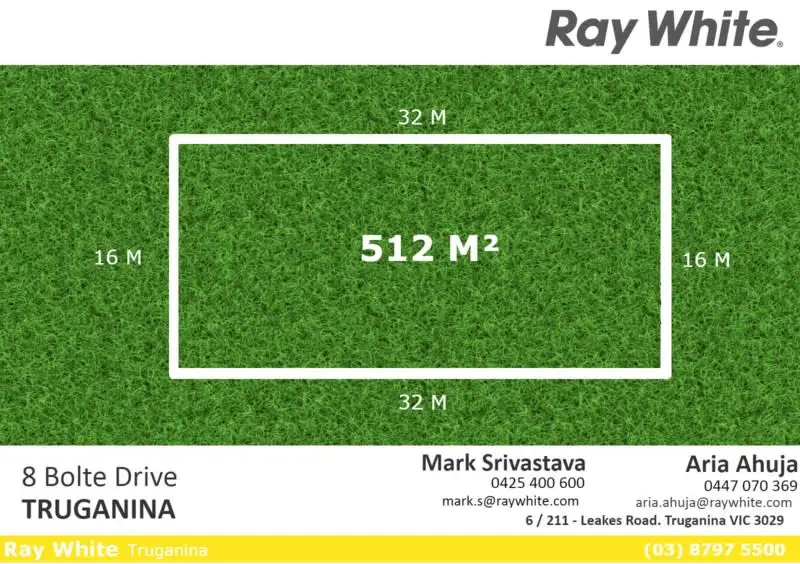 Main view of Homely land listing, 8 Bolte Drive, Truganina VIC 3029