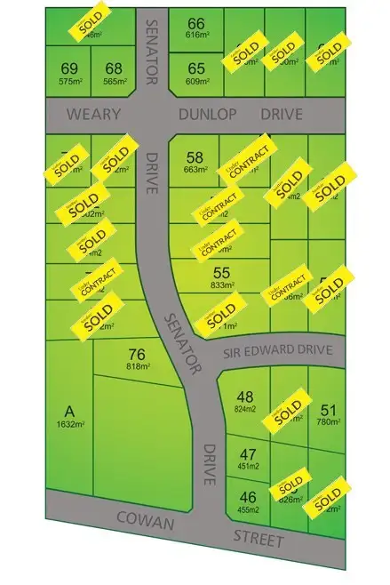 Main view of Homely land listing, Lot 74 Senator Drive, Benalla VIC 3672