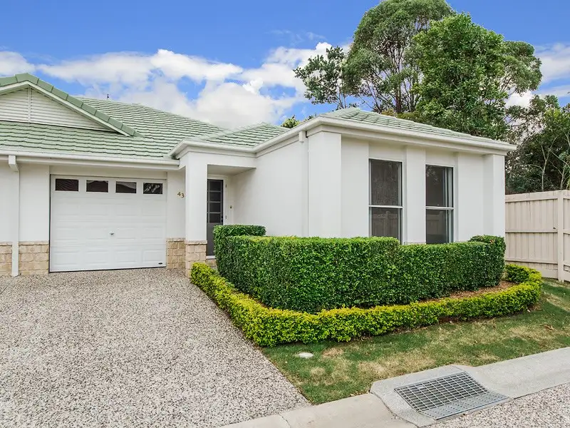 Main view of Homely villa listing, 43/45 Swanton Drive, Mudgeeraba QLD 4213
