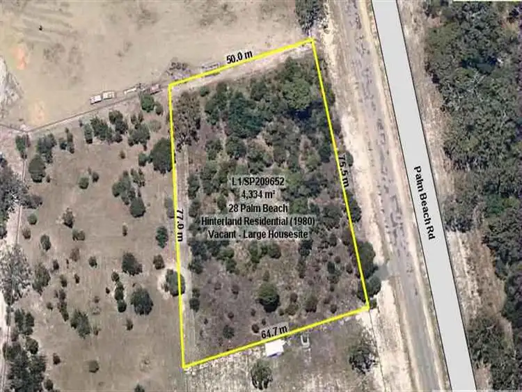 Fourth view of Homely land listing, 28 Palm Beach Road, Coonarr QLD 4670