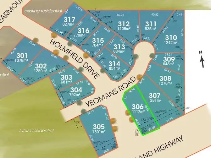 Main view of Homely land listing, Lot 306 Yeomans Drive, Armidale NSW 2350