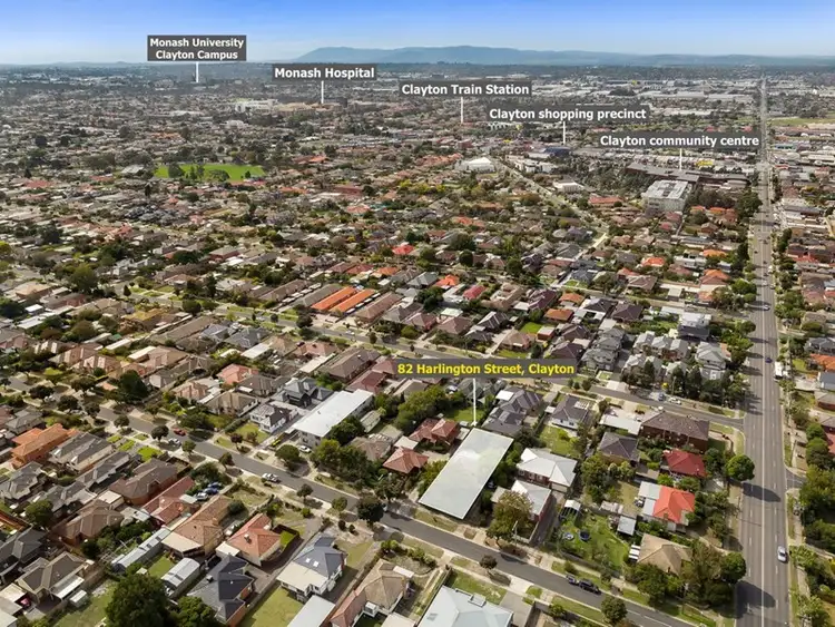 Second view of Homely house listing, 82 Harlington Street, Clayton VIC 3168